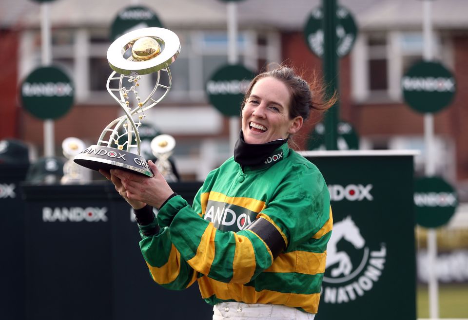 Rachael Blackmore created history after winning the Grand National