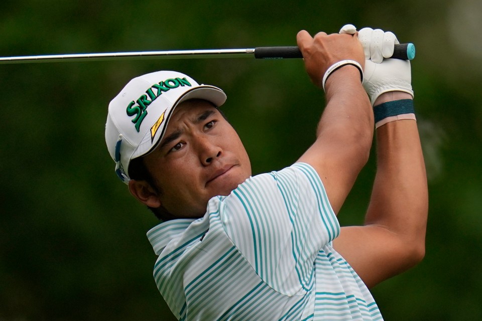 Hideki Matsuyama was superb on 'Moving Day' at the Masters