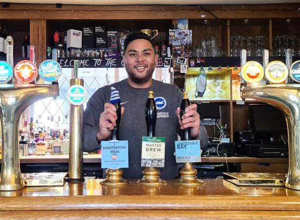 Pub landlord Brett Mendoza has been told he can't reopen as "air can't flow" in the garden