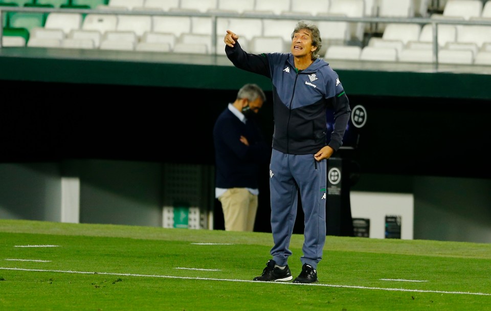 Manuel Pellegrini is the man in charge at Real Betis