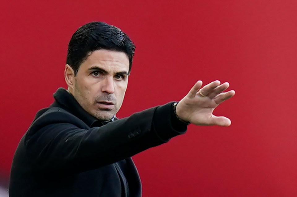 Gunners boss Arteta is seeing the injuries stack up