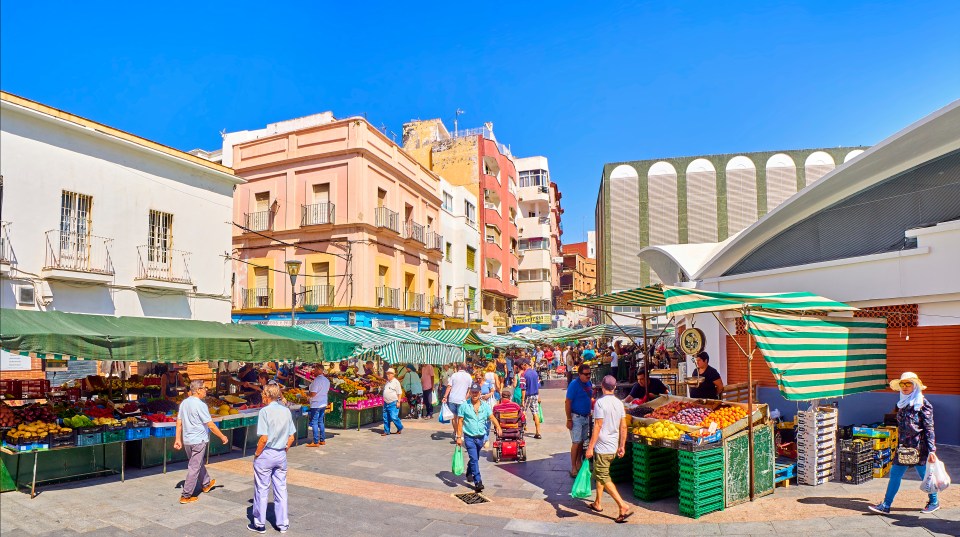 You can catch a ferry to Morocco from this old port, and the Moorish influence is strong