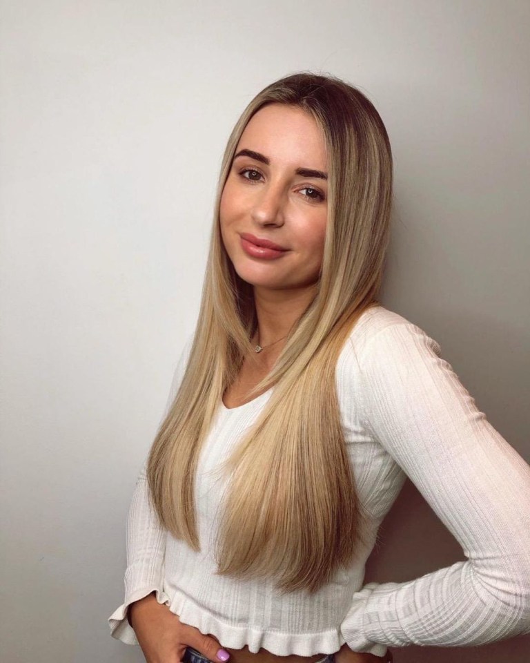 The Love Island star showed off her stunning hair transformation