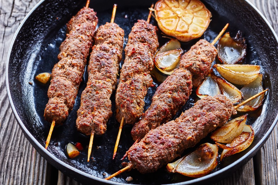 Kofta kebabs are a quick and easy meal to prep for evening meals