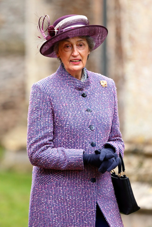 Lady Susan Hussey may be the lady in waiting who accompanies the Queen in the car to the funeral