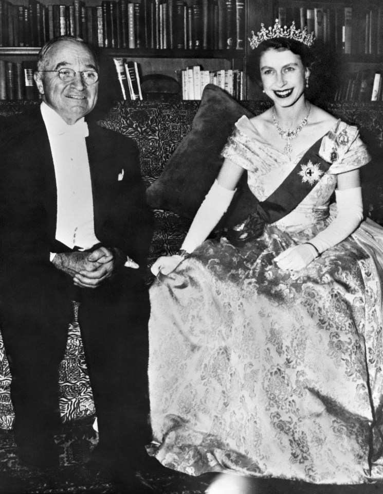 Despite her father’s ill health, Elizabeth and Philip embarked on a North American tour and met with President Harry Truman