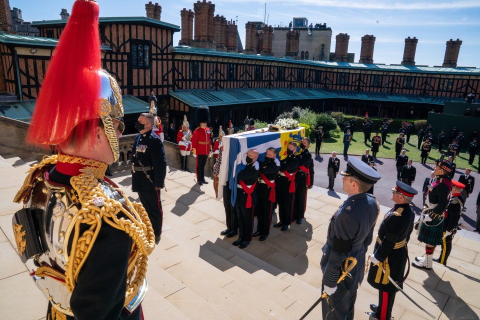 I was just yards away from the raw emotion at Prince Philip’s funeral and saw the pain up close