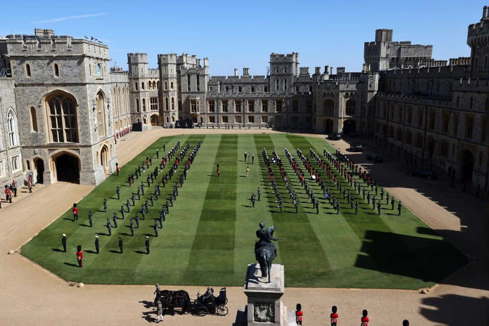 The family were reunited in Windsor for the funeral of the Duke of Edinburgh