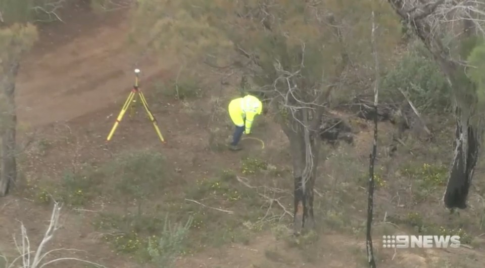 Some three weeks after Julie was last seen, police in Western Australia questioned Hemsley