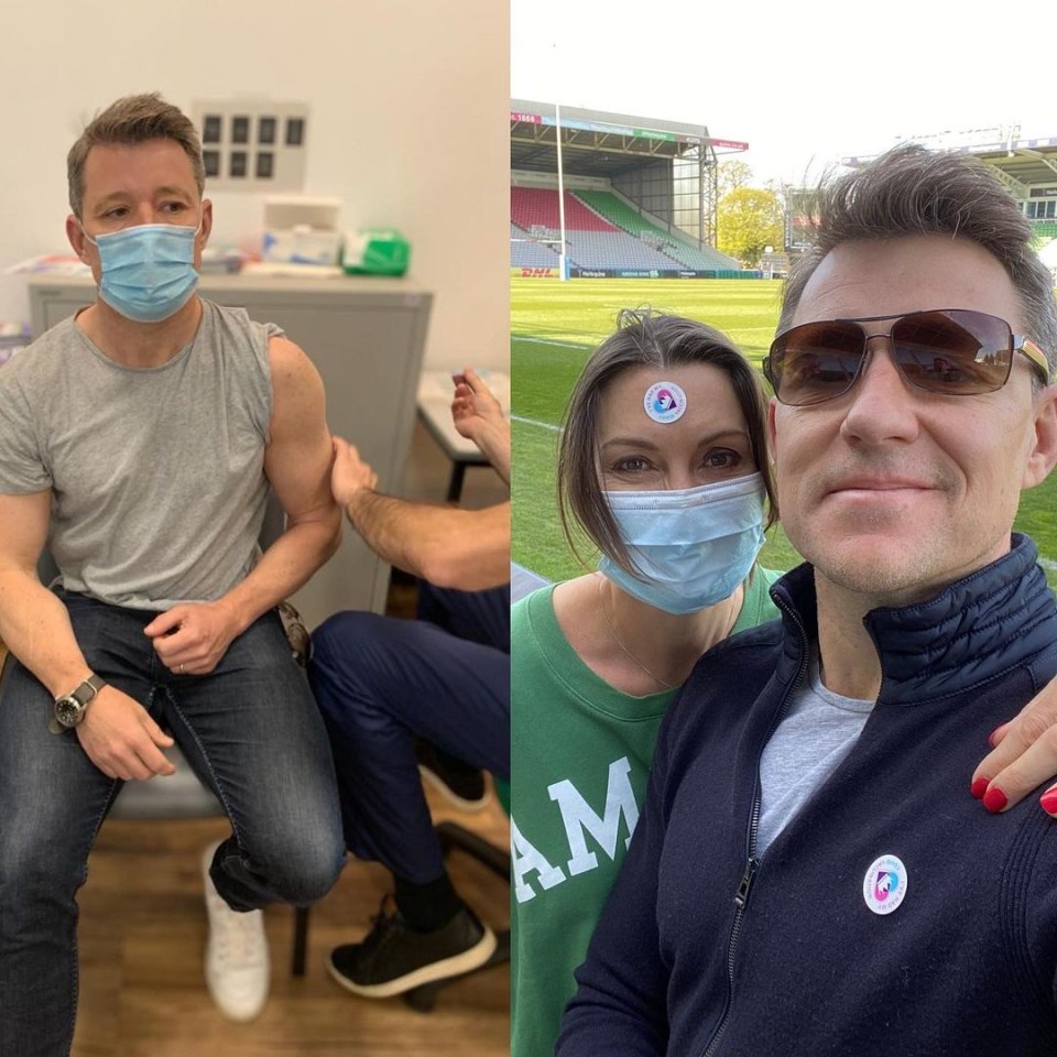 Ben Shephard has had his first coronavirus vaccine