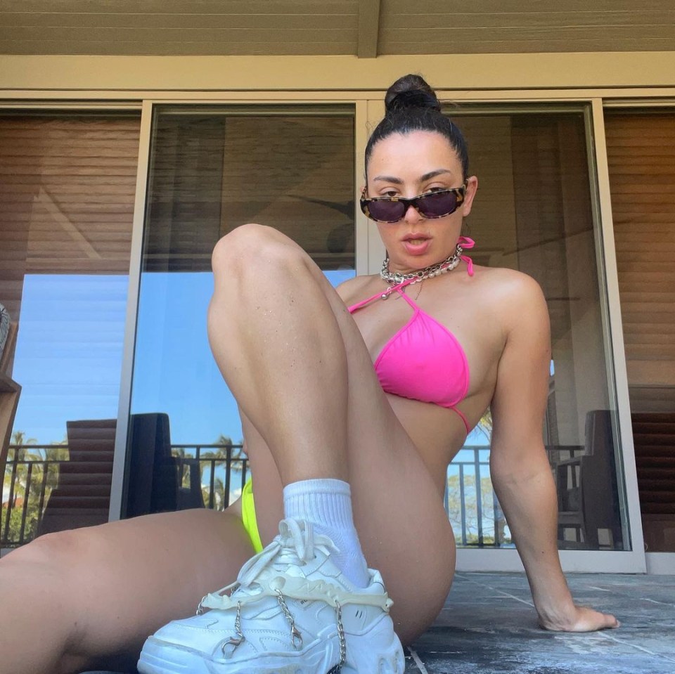 Charli XCX showed off her incredible figure to fans on Instagram