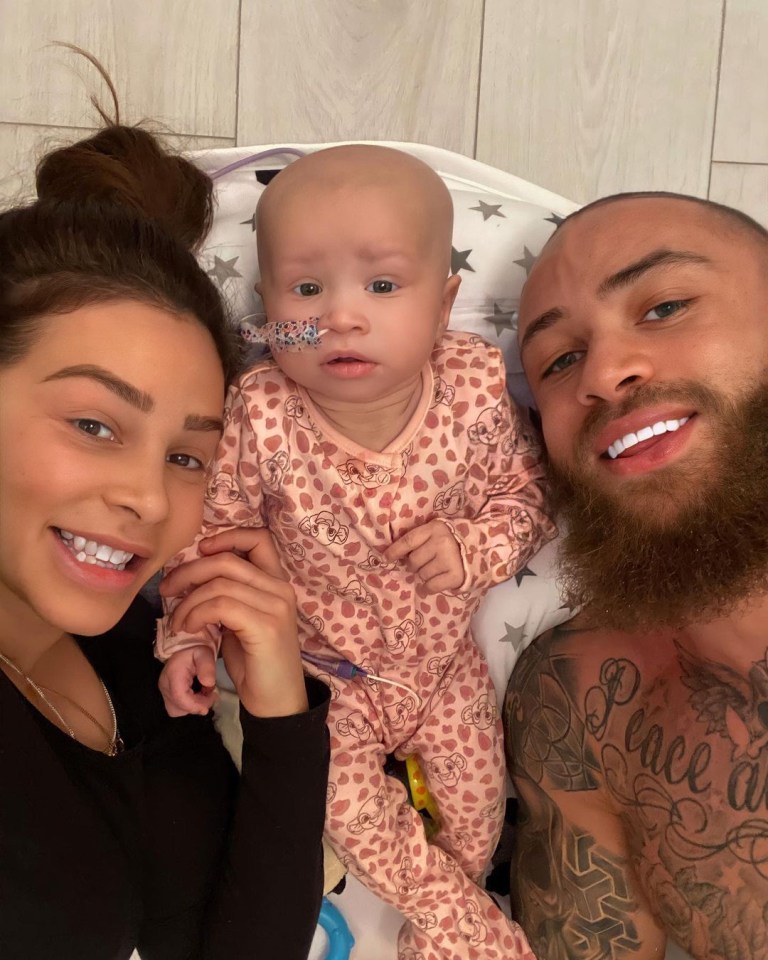 The family are bravely battling through Azaylia’s terminal illness