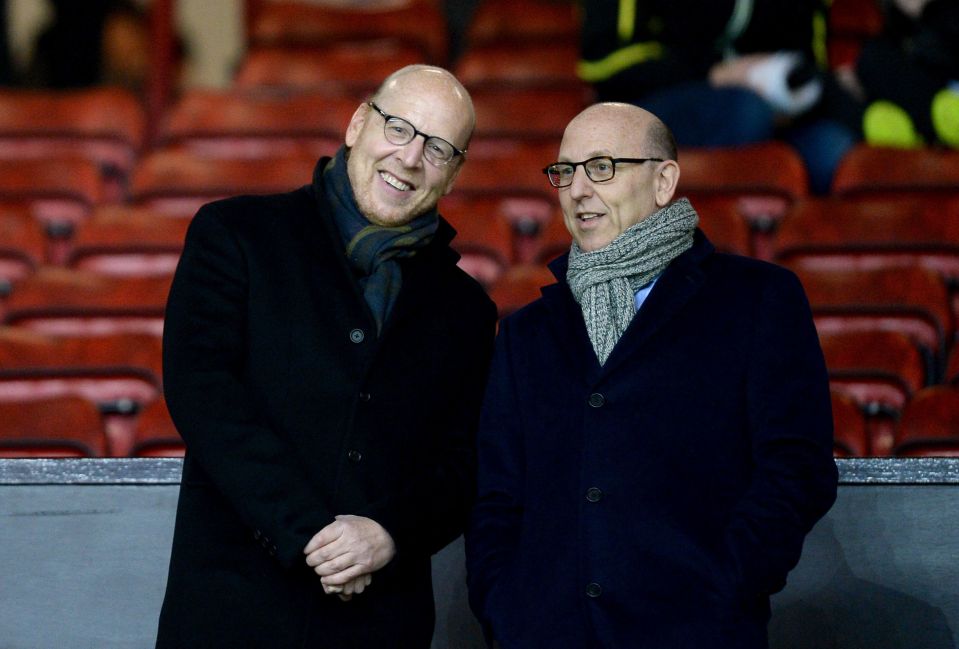 Joel Glazer (R) believes the European Super League will begin a 'new chapter for European football'