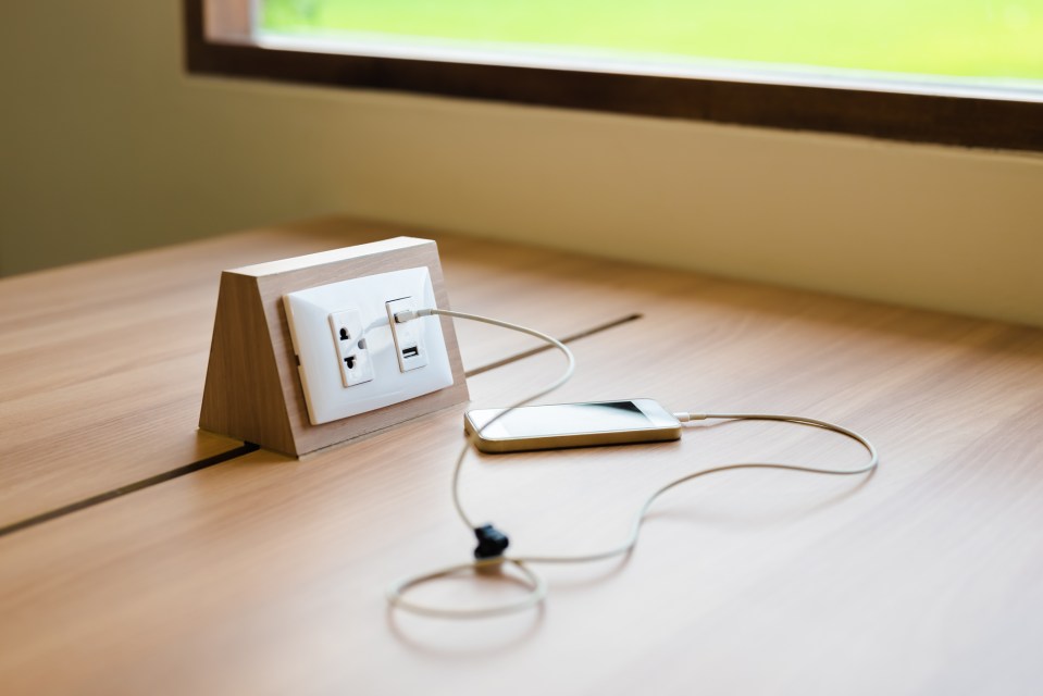 Using public USB charging stations could leave you open to  a scam