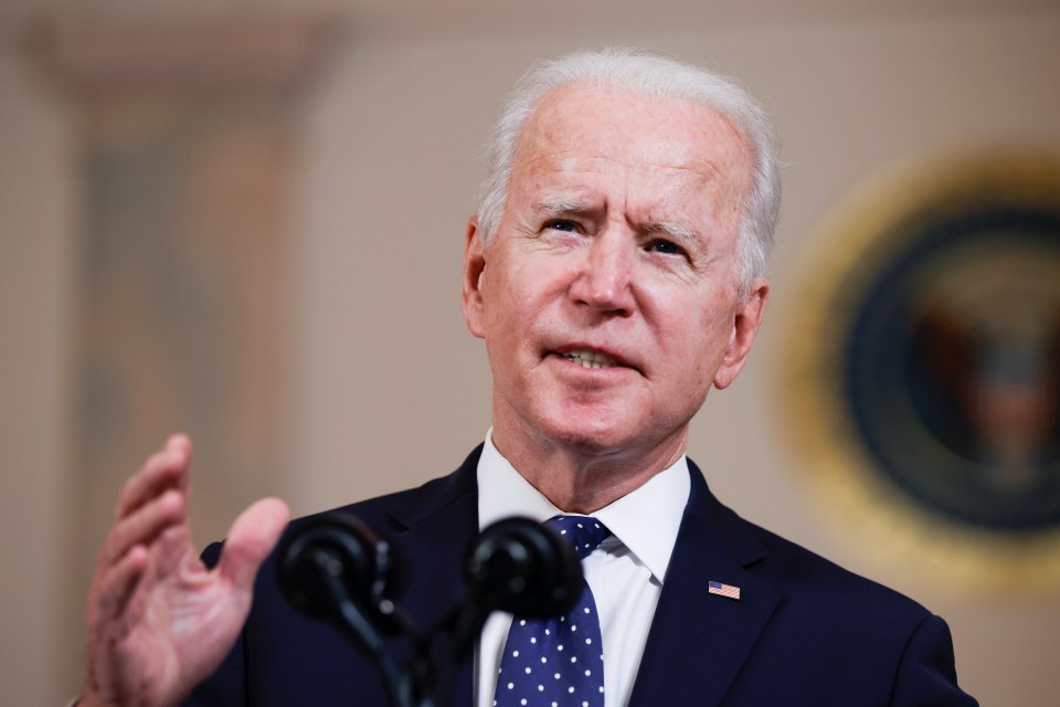 Joe Biden branded Floyd’s death a 'stain on our nation’s soul'