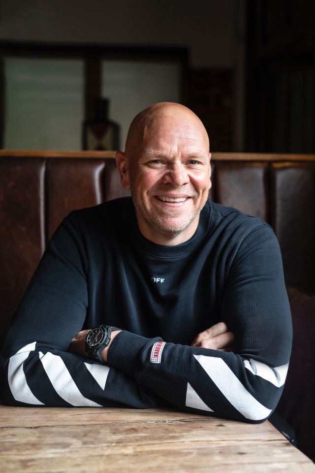 Tom Kerridge, 47, said Marcus has 'thrown himself' into the challenge of learning to cook