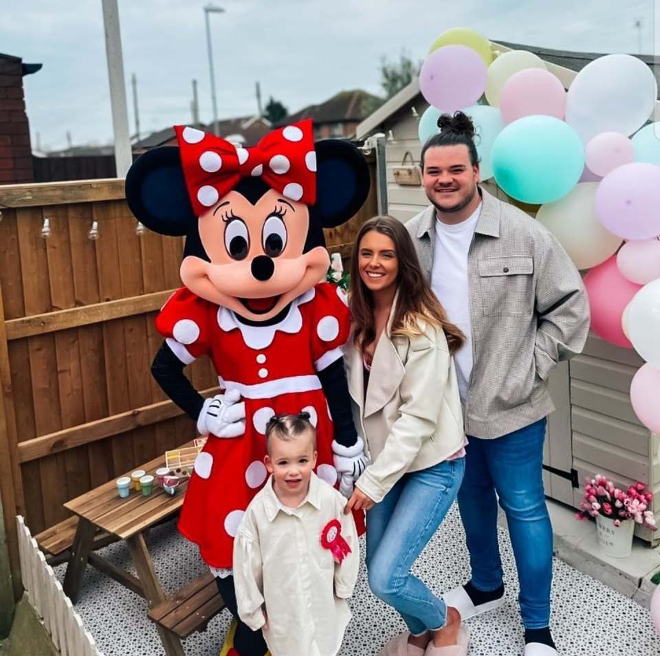 Chloe and Ross said their daughter Nelly is now obsessed with her pretty playroom