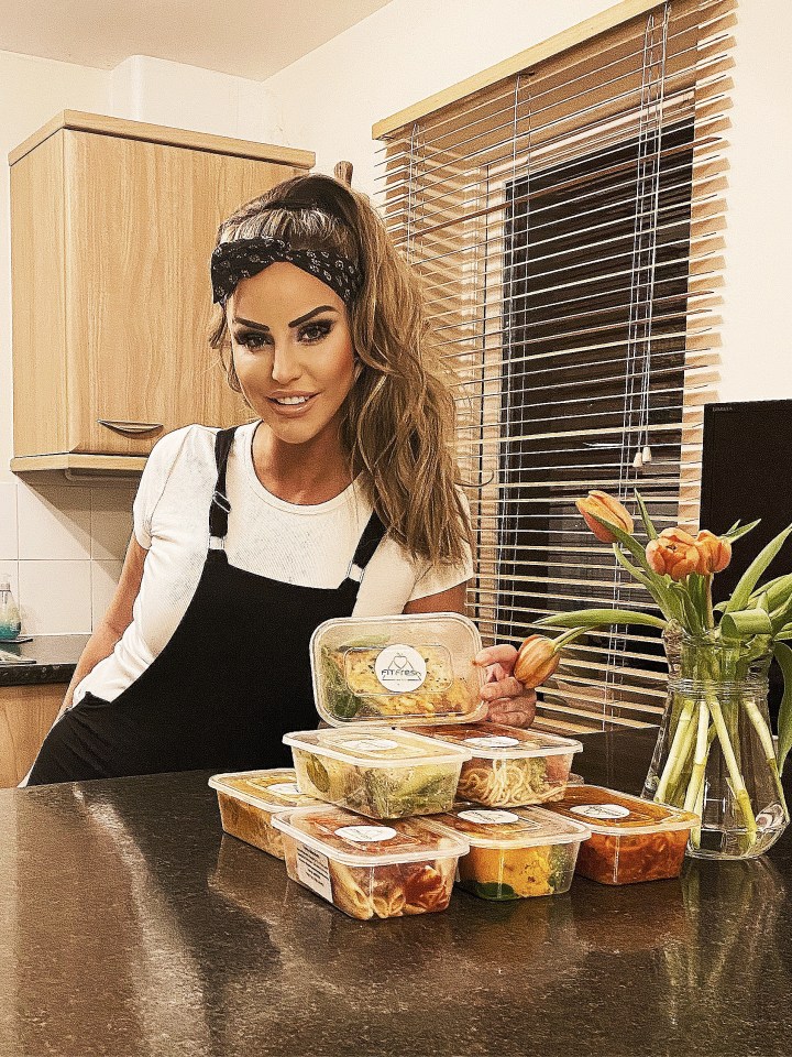 Danielle admits she was boozing through the first lockdown – but has been healthier lately with her prep meals