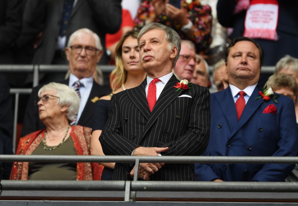 Fans are desperate to see the back of Stan Kroenke