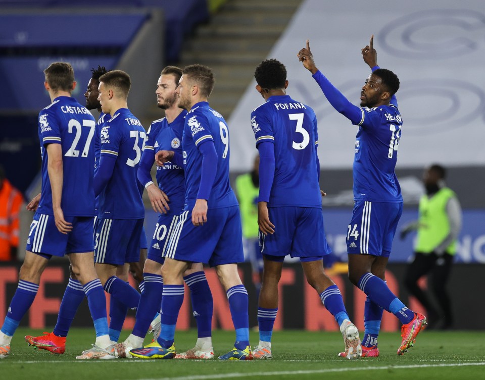 Leicester will be feeling confident about their chances of playing in next season's Champions League