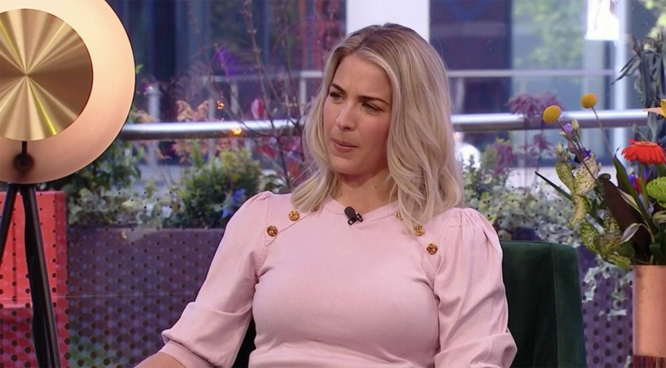 Gemma Atkinson has lost trust in a former Hollyoaks co-star