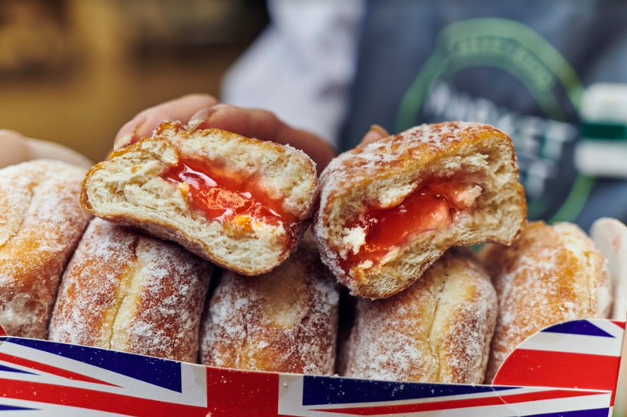 Enjoy pink lemonade-flavoured doughnuts for just 50p