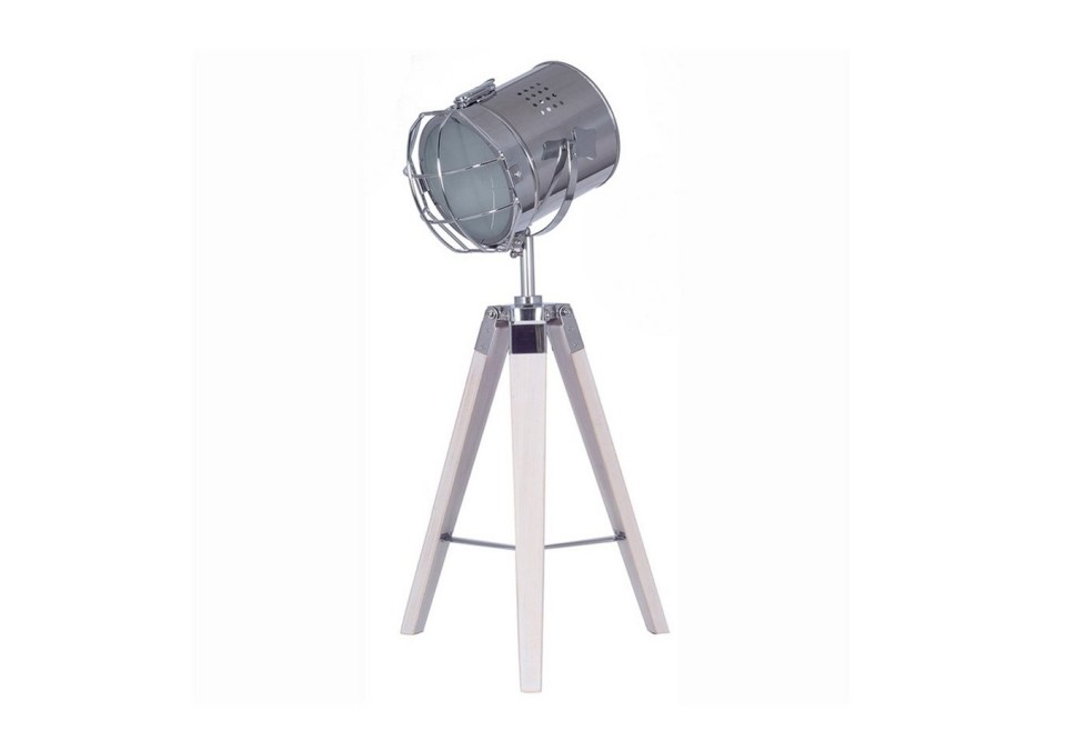 Why spend £89 on the chrome tripod spotlight table lamp from Furniture Village...