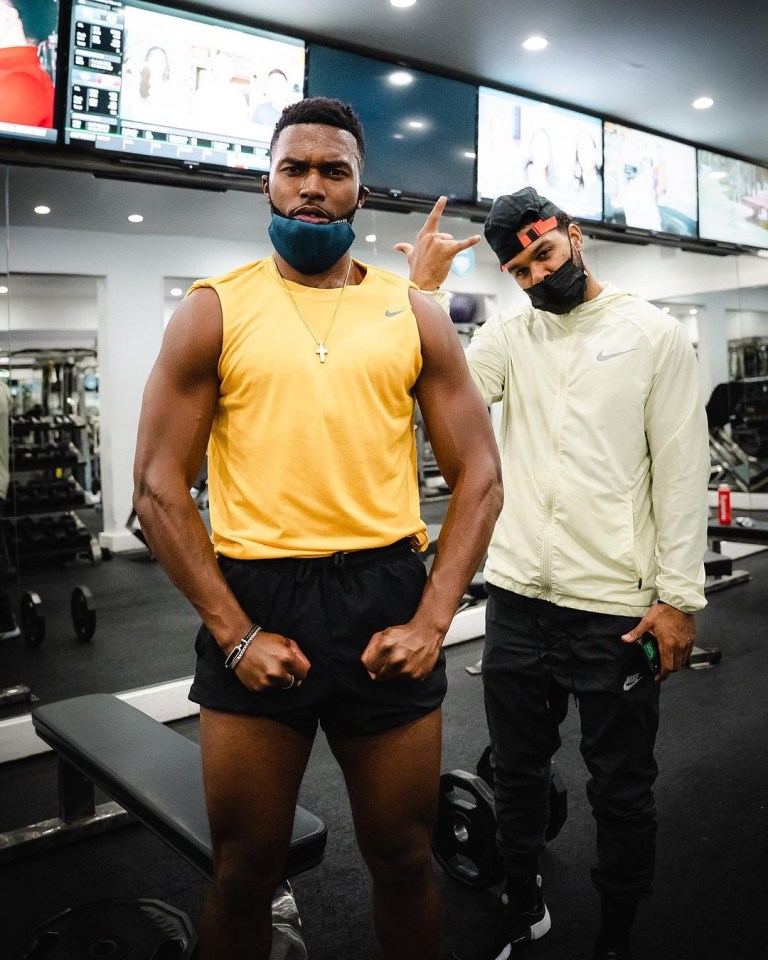 Daniel Sturridge shared this gym picture a he searches for a new club