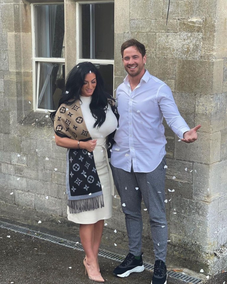 Danny Cipriani and Victoria Rose got married today