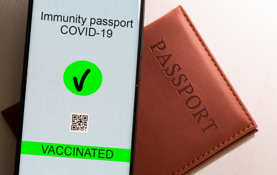 Vaccine passports are set to be ready for May 17