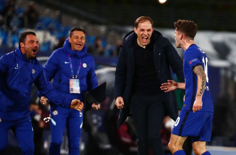 Chelsea boss Thomas Tuchel was delighted with his winger