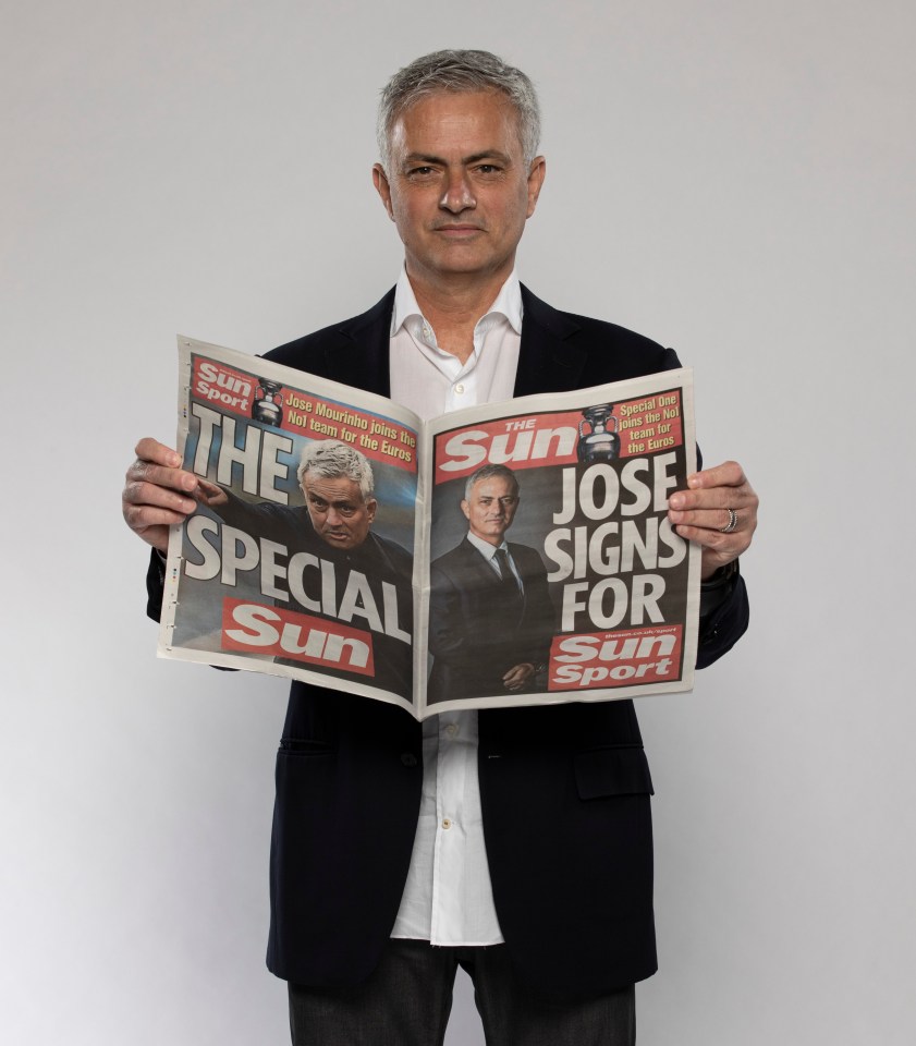 We've got Mourinho! Jose 'The Special One' Mourinho has signed as a columnist for SunSport