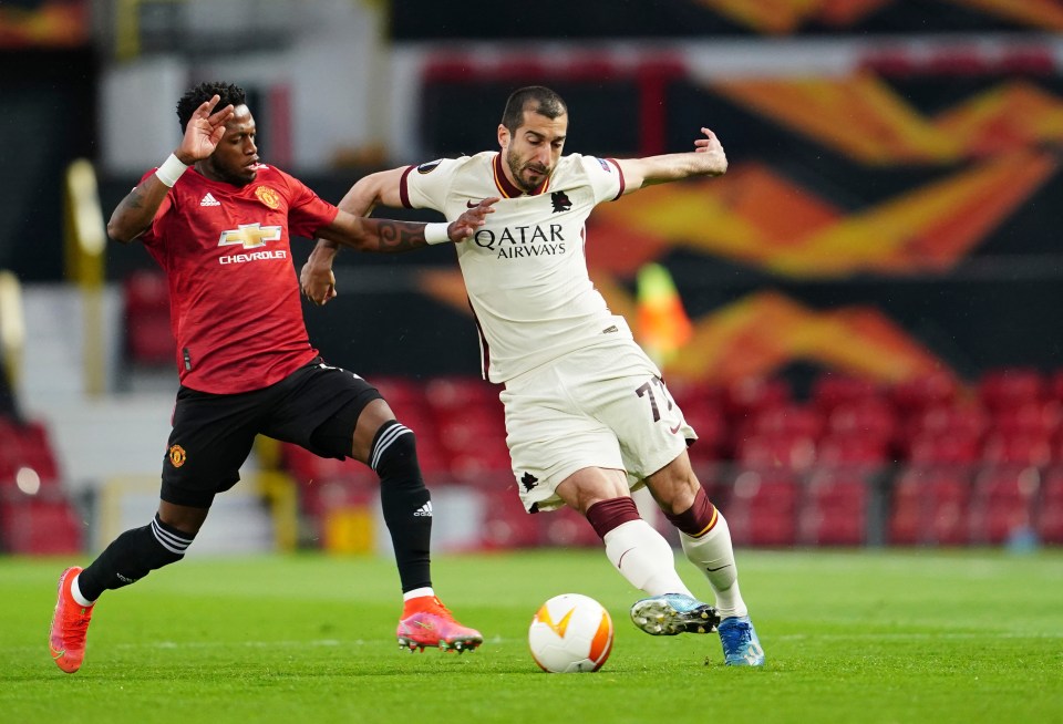 Fred was United's least impressive player on the night