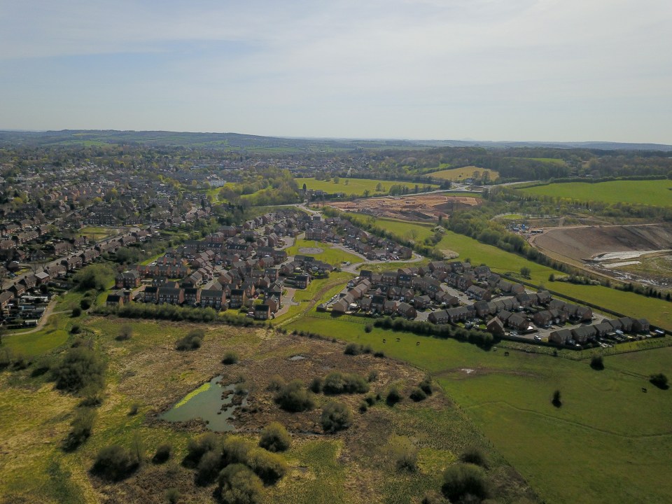 The smelly landfill is so close to the village, leaving it to be dubbed the smelliest in the UK