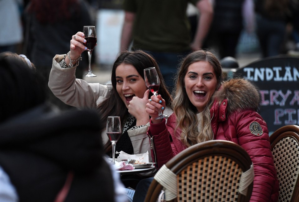 People enjoying being able to return to Cardiff city centre on the first Friday after coronavirus restrictions are eased