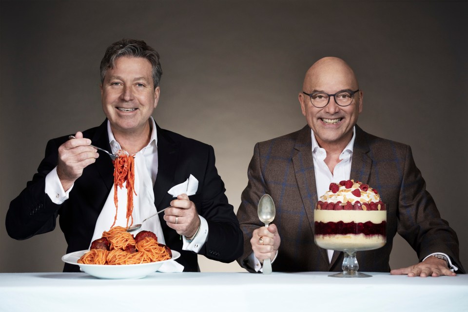  The MasterChef judges John Torode and Gregg Wallace