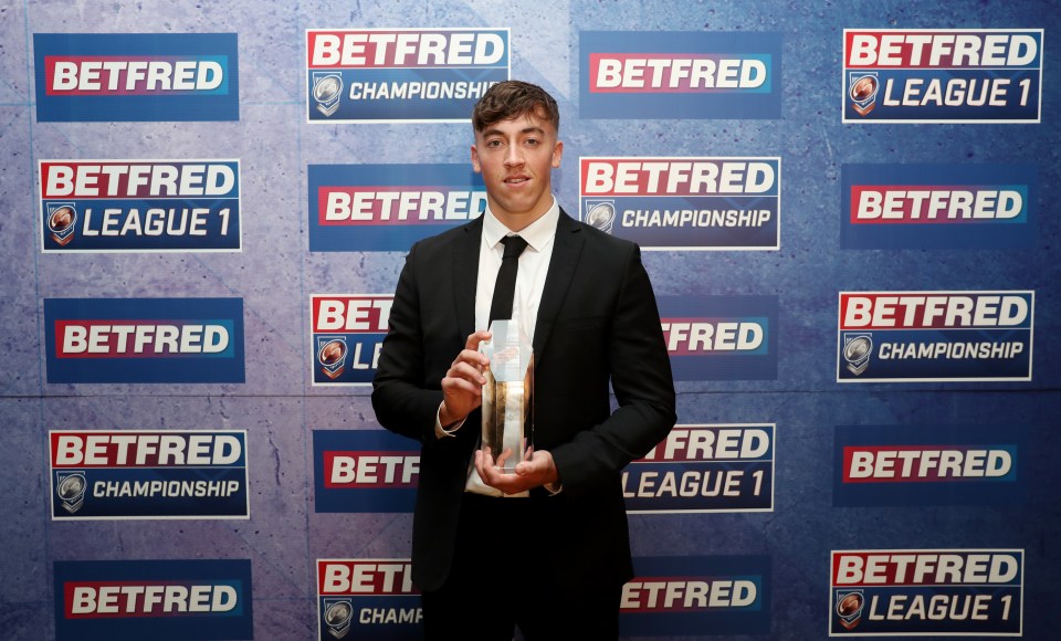 Ashton became Championship Young Player of the Year at Swinton