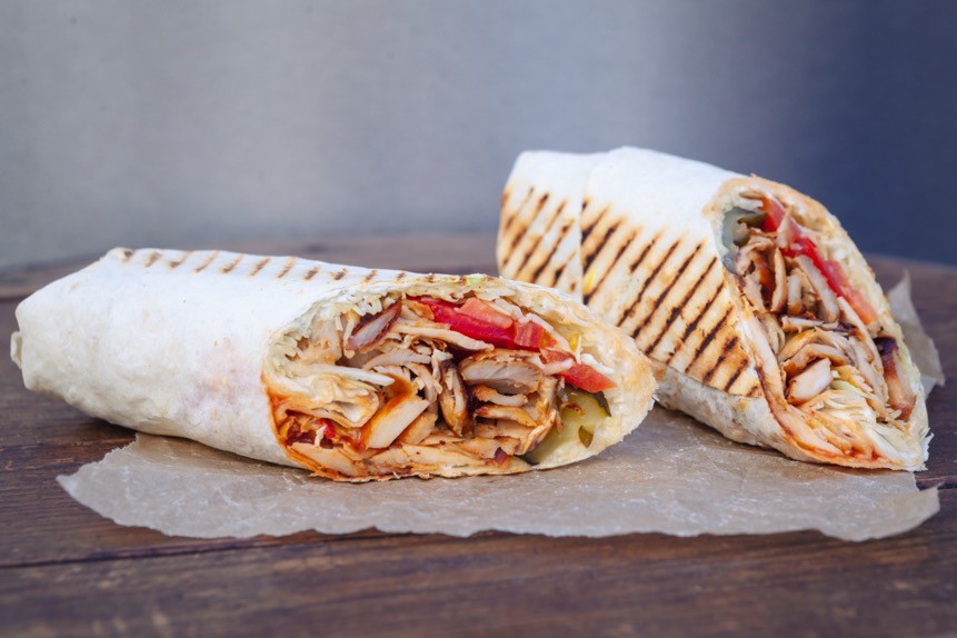  All wrapped up: grab a Lebanese shwarma to go