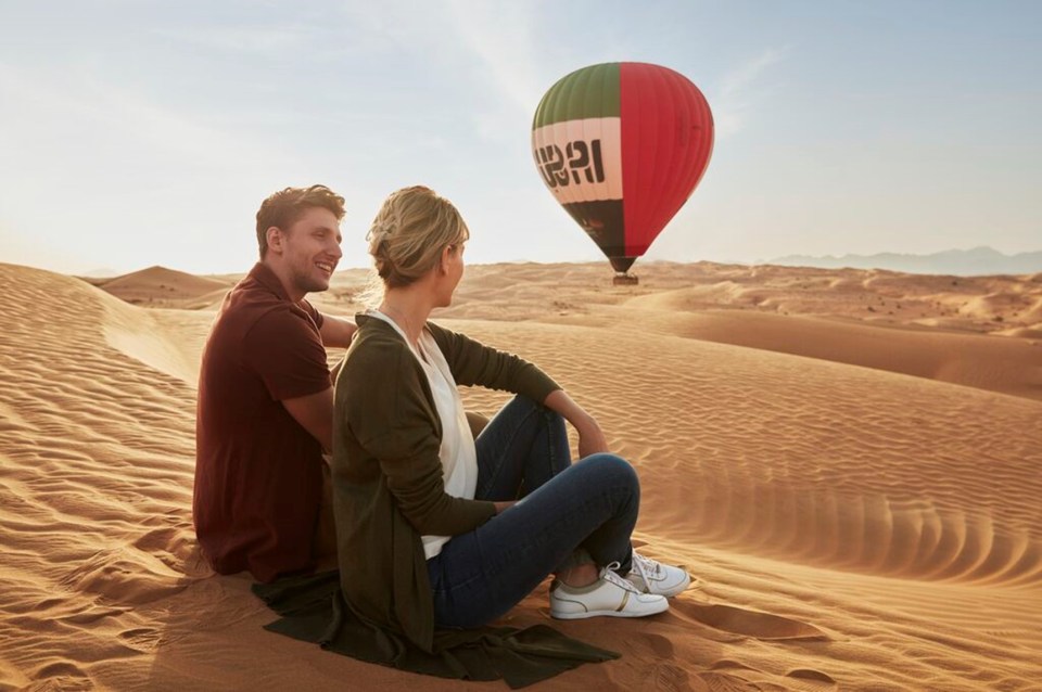  That floating feeling: make memories on a romantic hot air balloon ride