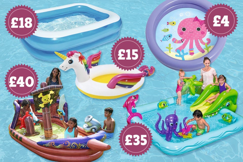 We round up the cheapest paddling pools, whatever your budget