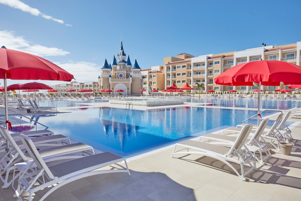 The kids will definitely vote for the Disney-style castle at the centre of Bahia Principe Fantasia Tenerife