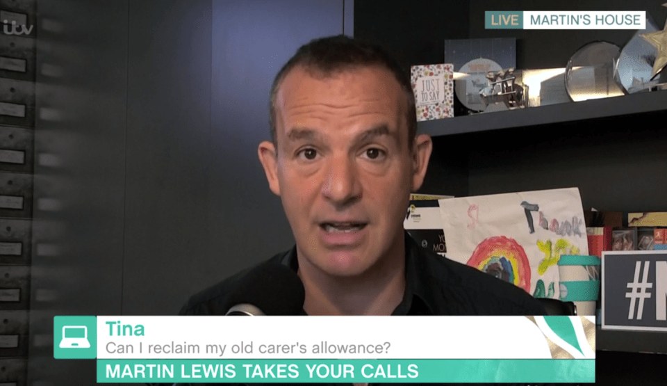 Martin Lewis has explained how unpaid carers can claim thousands of pounds towards their state pension