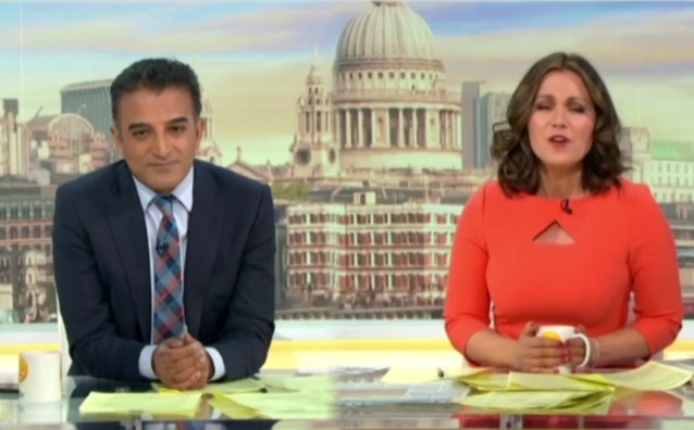 Susanna Reid and Adil Ray this morning blasted the landlord who kicked Sir Keir Starmer out of his Bath pub