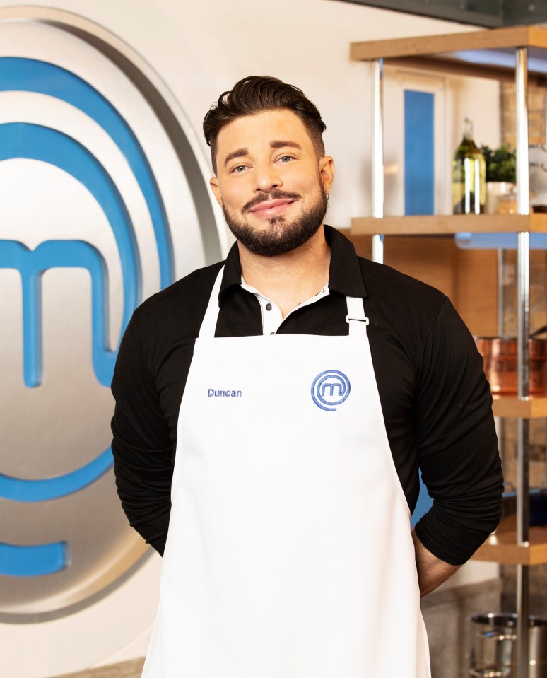 Duncan James is among the stars taking on the Celebrity MasterChef challenge