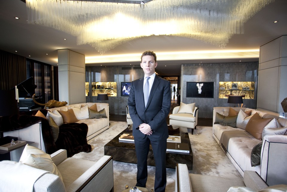 He made his fortune by selling homes to super-rich buyers