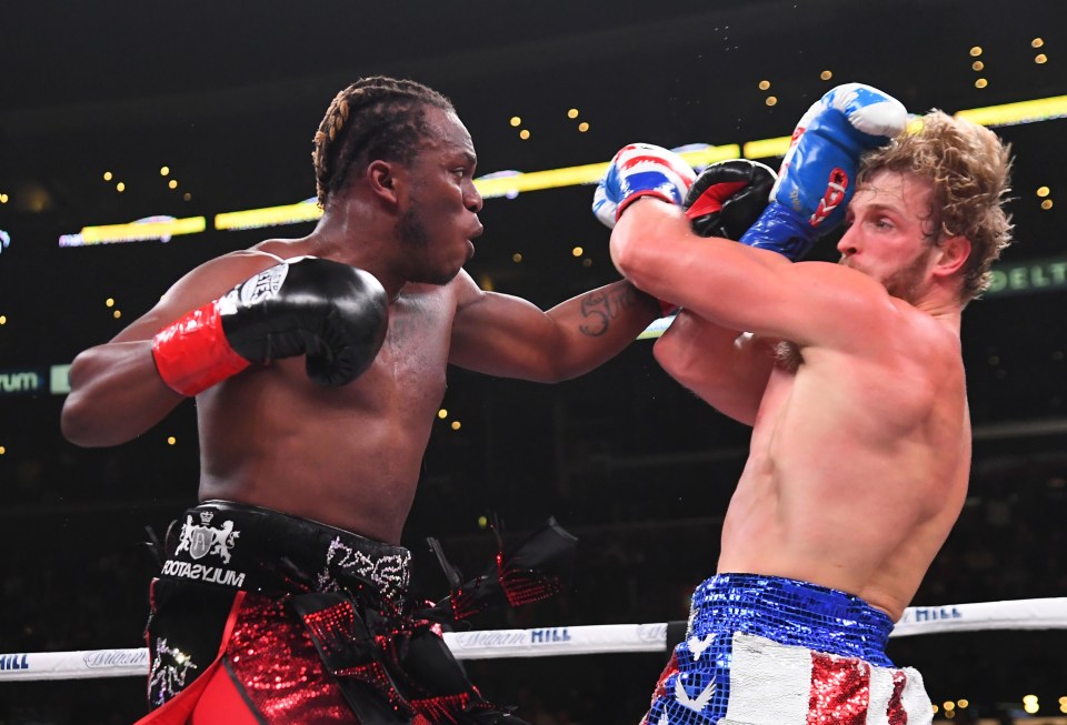 KSI secured a first pro boxing win over Logan Paul in 2019