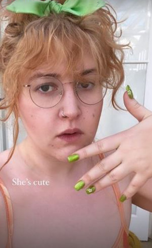 The influencer called herself 'cute' as she posed up a storm in her bathroom