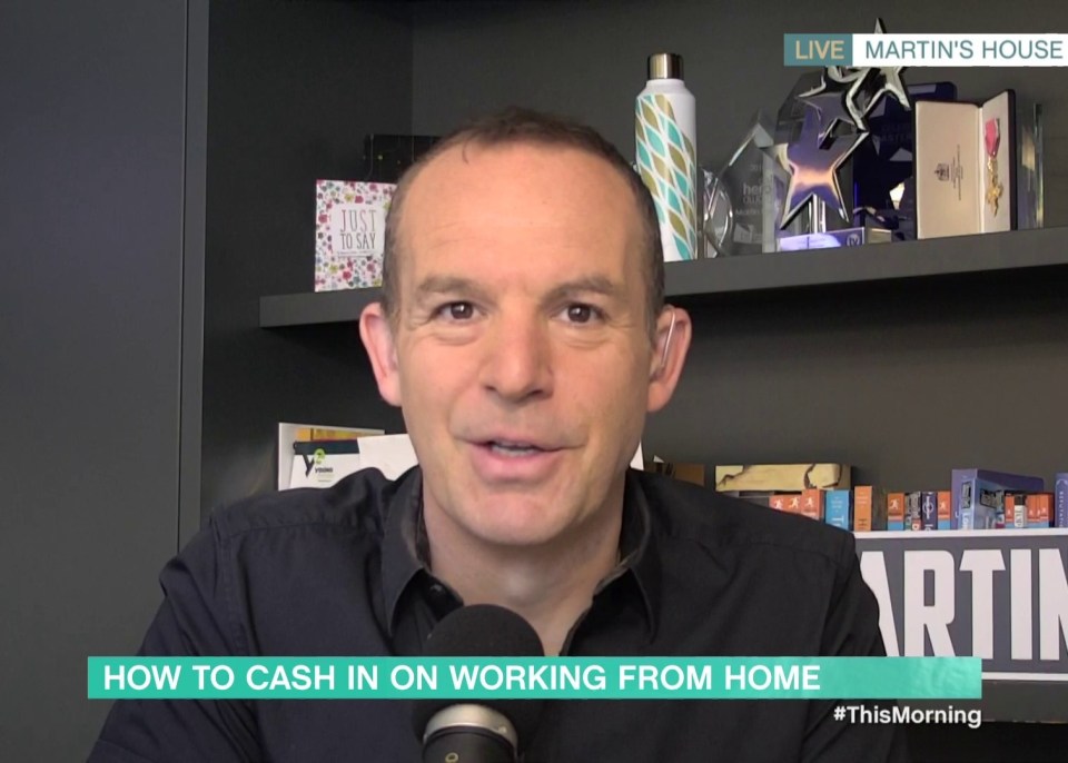 Martin Lewis explained how viewers can 'cash in' if asked to work from their homes