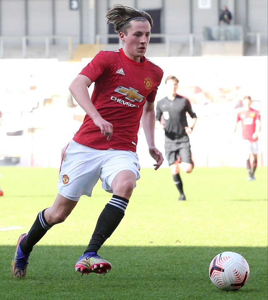 Man Utd starlet Charlie Savage, 17, hopes to go one better than his old man Robbie