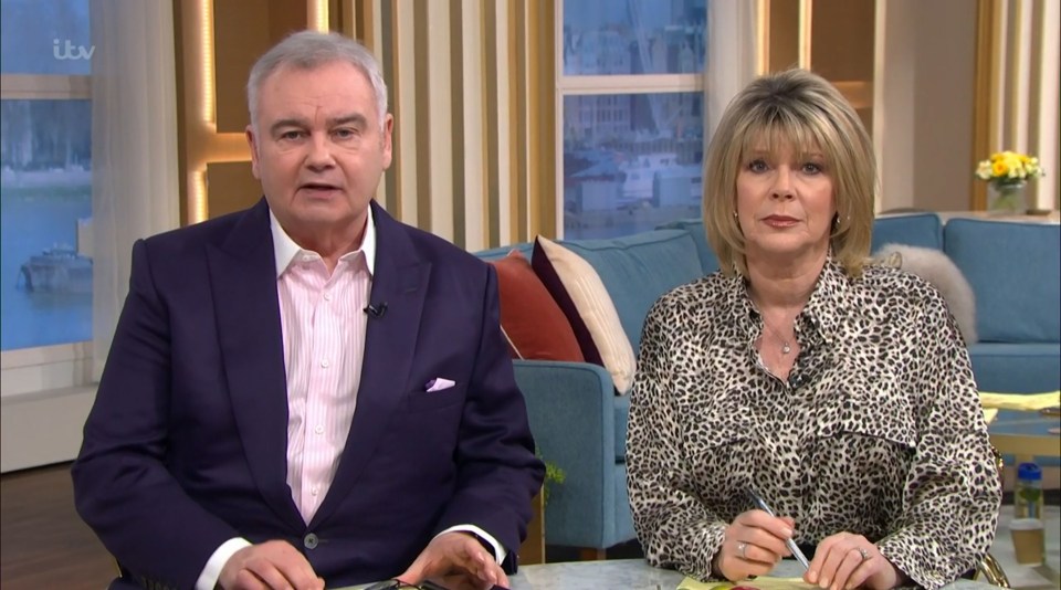 Eamonn Holmes alongside wife Ruth Langsford